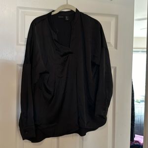 Basic black blouse